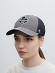 Бейсболка 47 BRAND арт. H-GRIMM08HYP-DY Los Angeles Kings NHL (темно-серый)